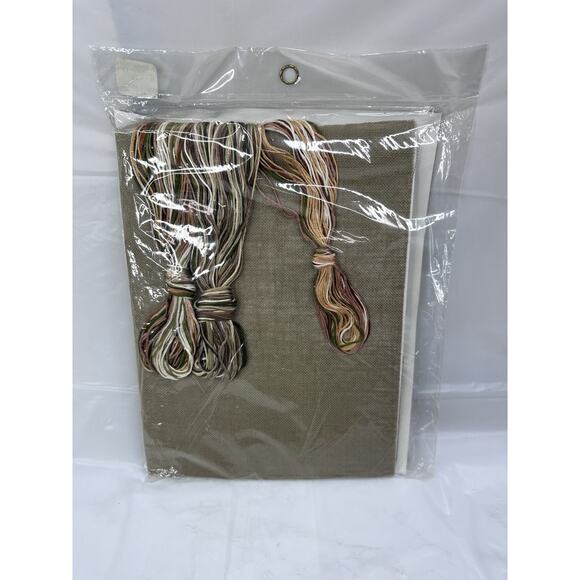 Janlynn Counted Cross Stitch Eastern Cougar Kit 11-68 Wildlife 1988 Vintage New - Picture 3 of 3